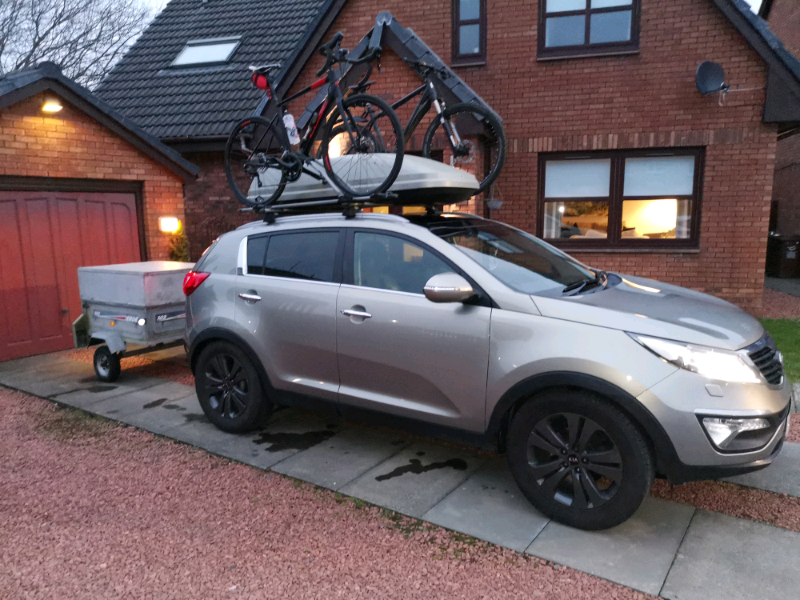 kia sportage bike roof rack